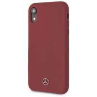 Mercedes MEHCI61SILRE iPhone Xr czerwony/red hardcase Silicone Line