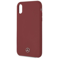 Mercedes MEHCI61SILRE iPhone Xr czerwony/red hardcase Silicone Line