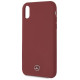 Mercedes MEHCI61SILRE iPhone Xr czerwony/red hardcase Silicone Line