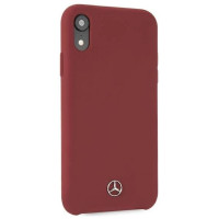 Mercedes MEHCI61SILRE iPhone Xr czerwony/red hardcase Silicone Line
