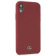 Mercedes MEHCI61SILRE iPhone Xr czerwony/red hardcase Silicone Line