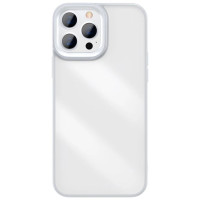 Baseus Crystal Phone Case Armor Case for iPhone 13 Pro with Gel Frame gray (ARJT000413)