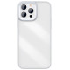 Baseus Crystal Phone Case Armor Case for iPhone 13 Pro with Gel Frame gray (ARJT000413)
