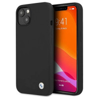 BMW Etui BMW BMHCP13MSILBK iPhone 13 6,1" czarny/black hardcase Silicone Signature