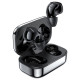 Acefast gaming in-ear wireless headphones TWS Bluetooth 5.2, cVc 8.0, aptX, SBC, AAC, 65ms delay waterproof IPX4 silver (T7 silver)