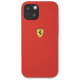 Ferrari FESSIHCP13SRE iPhone 13 mini 5.4" red/red hardcase Silicone