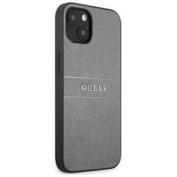Guess GUHCP13SPSASBGR iPhone 13 mini 5.4" grey/grey Saffiano Strap