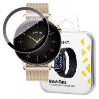 Wozinsky Watch Glass Hybrid Glass for Huawei Watch GT 3 42mm Black