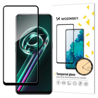 Wozinsky super tough full glue tempered glass full screen with frame case friendly realme 9 pro + (9 pro plus) black