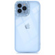 Kingxbar Sparkle Series case iPhone 13 Pro Max with crystals back cover blue