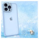 Kingxbar Sparkle Series case iPhone 13 Pro Max with crystals back cover blue