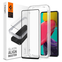 Spigen ALM Glass FC Tempered Glass for Samsung Galaxy M53 5G - Black