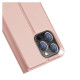 Dux Ducis Skin Pro holster cover flip cover for iPhone 14 Pro pink