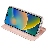 Dux Ducis Skin Pro holster cover flip cover for iPhone 14 Pro pink