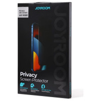 Joyroom Knight 2.5D Privacy TG Tempered Glass for iPhone 14 Plus with Anti-Spy Filter Full Screen with Frame Transparent (JR-P03)