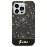 Guess Bandana Paisley iPhone 14 Pro 6.1" Case - Black