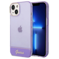 Guess GUHCP14MHGCOU iPhone 14 Plus 6.7 "violet / purple hardcase Translucent