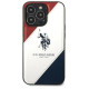 U.s. Polo Assn. US Polo USHCP14XPSO3 iPhone 14 Pro Max 6.7" white/white Tricolor Embossed