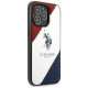U.s. Polo Assn. US Polo USHCP14XPSO3 iPhone 14 Pro Max 6.7" white/white Tricolor Embossed