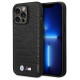 BMW Bi Pattern Case for iPhone 14 Pro Max 6.7" - Black