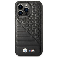 BMW Bi Pattern Case for iPhone 14 Pro Max 6.7" - Black
