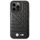 BMW Bi Pattern Case for iPhone 14 Pro Max 6.7" - Black