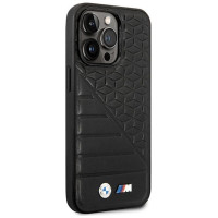 BMW Bi Pattern Case for iPhone 14 Pro Max 6.7" - Black