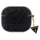 Guess GUA3HDGTPK AirPods 3 cover black/black Rhinestone Triangle Charm