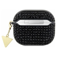 Guess GUA3HDGTPK AirPods 3 cover black/black Rhinestone Triangle Charm