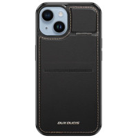 Dux Ducis 3in1 Wallet Case with Stand for iPhone 14 Plus MagSafe RFID Blocker Dux Ducis Rafi Mag - Black