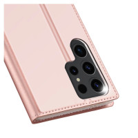 Dux Ducis Skin Pro case for Samsung S24 Ultra with flap - pink