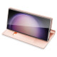 Dux Ducis Skin Pro case for Samsung S24 Ultra with flap - pink