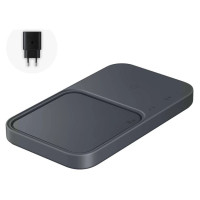 Samsung Duo EP-P5400TBEGEU 15W inductive charger with mains charger and power cable - black