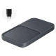 Samsung Duo EP-P5400TBEGEU 15W inductive charger with mains charger and power cable - black
