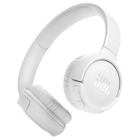 JBL Tune 520BT wireless on-ear Bluetooth 5.3 headphones - white