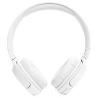 JBL Tune 520BT wireless on-ear Bluetooth 5.3 headphones - white