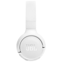 JBL Tune 520BT wireless on-ear Bluetooth 5.3 headphones - white