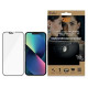 Panzerglass E2E Microfracture Antibacterial Glass with Swarovsky Crystal Camera Cover for iPhone 13/13 Pro - With Black Frame