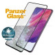 Panzerglass E2E Microfracture antibacterial glass for Samsung Galaxy S21 FE - with black frame
