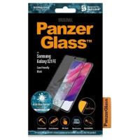 Panzerglass E2E Microfracture antibacterial glass for Samsung Galaxy S21 FE - with black frame
