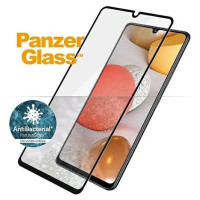 Panzerglass E2E Super+ antibacterial tempered glass for Samsung Galaxy A42 5G - with black frame