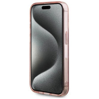 Karl Lagerfeld IML Choupette Head & Monogram case for iPhone 15 Pro - pink