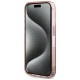 Karl Lagerfeld IML Choupette Head & Monogram case for iPhone 15 Pro - pink