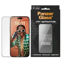 Panzerglass Ceramic Protection ceramic glass for iPhone 15 Pro Max with positioner