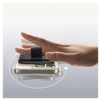 Ugreen Magnetic Wallet 45166 magnetic MagSafe with stand and finger holder - black
