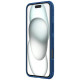 Nillkin Super Frosted Shield Pro case for iPhone 16 - blue