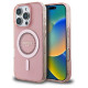 Guess IML Rhinestones MagSafe iPhone 16 Pro Max Case - Pink