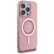 Guess IML Rhinestones MagSafe iPhone 16 Pro Max Case - Pink