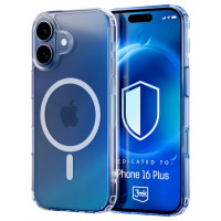 3Mk Protection 3mk MagCase with MagSafe for iPhone 16 Plus - Transparent