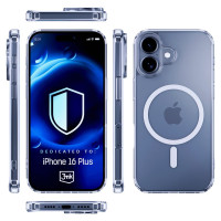 3Mk Protection 3mk MagCase with MagSafe for iPhone 16 Plus - Transparent